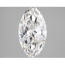 Lab Created 2.16 Carat G-SI1 Marquise Cut Diamond