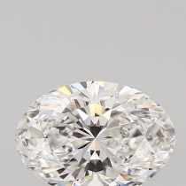 Lab Created 1.16 Carat D-VS1 Oval Diamond
