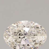 Lab Created 1.66 Carat G-VS1 Oval Diamond