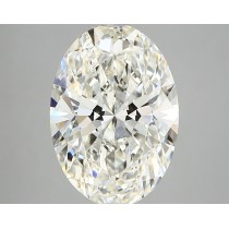 Lab Created 4.62 Carat H-VS1 Oval Diamond Lab Created 4.62 Carat H-VS1 Oval Diamond