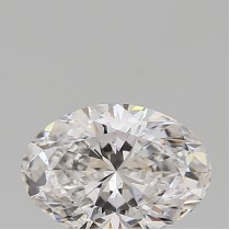 Lab Created 1.50 Carat E-SI1 Oval Diamond