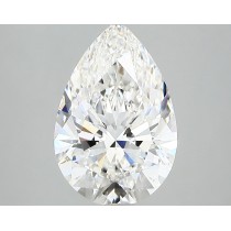 Lab Created 2.89 Carat G-VS1 Pear Shaped Diamond Lab Created 2.89 Carat G-VS1 Pear Shaped Diamond