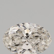 Lab Created 1.66 Carat G-VS1 Oval Diamond