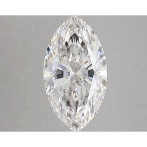 Lab Created 4.02 Carat G-SI1 Marquise Cut Diamond