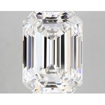 Lab Created 3.58 Carat F-SI1 Emerald Cut Diamond Lab Created 3.58 Carat F-SI1 Emerald Cut Diamond
