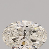 Lab Created 1.53 Carat G-VS2 Oval Diamond