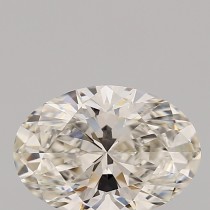 Lab Created 1.81 Carat G-VVS1 Oval Diamond