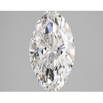 Lab Created 2.33 Carat F-VS2 Marquise Cut Diamond
