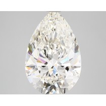 Lab Created 3.13 Carat H-VS2 Pear Shaped Diamond Lab Created 3.13 Carat H-VS2 Pear Shaped Diamond