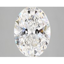 Lab Created 2.18 Carat F-SI1 Oval Diamond