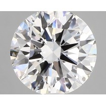 Lab Created 2.72 Carat E-SI1 Round Diamond Lab Created 2.72 Carat E-SI1 Round Diamond