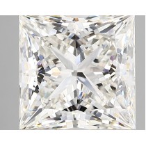 Lab Created 4.42 Carat G-VS1 Princess Cut Diamond Lab Created 4.42 Carat G-VS1 Princess Cut Diamond