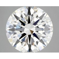 Lab Created 4.66 Carat H-VS2 Round Diamond Lab Created 4.66 Carat H-VS2 Round Diamond