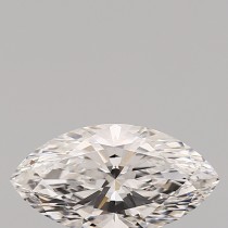 Lab Created 1.53 Carat E-VVS2 Marquise Cut Diamond