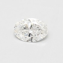 Lab Created 0.41 Carat E-SI1 Oval Diamond Lab Created 0.41 Carat E-SI1 Oval Diamond