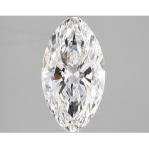 Lab Created 2.16 Carat F-VVS2 Marquise Cut Diamond