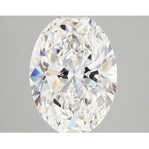 Lab Created 2.23 Carat F-VS1 Oval Diamond Lab Created 2.23 Carat F-VS1 Oval Diamond