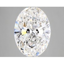 Lab Created 3.33 Carat E-SI1 Oval Diamond Lab Created 3.33 Carat E-SI1 Oval Diamond