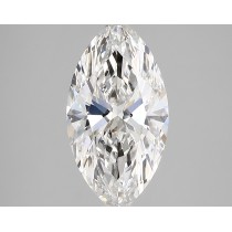 Lab Created 2.22 Carat F-VS1 Marquise Cut Diamond