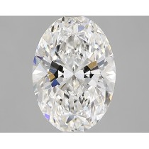 Lab Created 2.66 Carat F-VS2 Oval Diamond Lab Created 2.66 Carat F-VS2 Oval Diamond