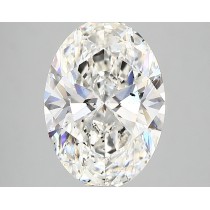 Lab Created 3.48 Carat G-SI1 Oval Diamond Lab Created 3.48 Carat G-SI1 Oval Diamond