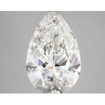 Lab Created 3.79 Carat G-VS2 Pear Shaped Diamond Lab Created 3.79 Carat G-VS2 Pear Shaped Diamond
