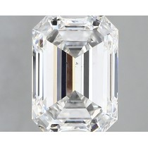 Lab Created 3.57 Carat F-SI1 Emerald Cut Diamond Lab Created 3.57 Carat F-SI1 Emerald Cut Diamond