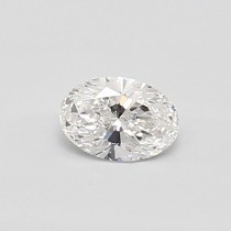 Lab Created 0.38 Carat E-VS1 Oval Diamond