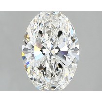 Lab Created 1.59 Carat G-SI2 Oval Diamond Lab Created 1.59 Carat G-SI2 Oval Diamond