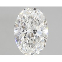 Lab Created 2.28 Carat F-VS2 Oval Diamond