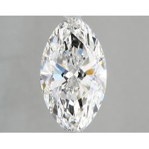 Lab Created 2.34 Carat F-VS1 Marquise Cut Diamond