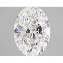 Lab Created 2.64 Carat F-VS1 Oval Diamond