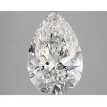 Lab Created 5.29 Carat F-VS2 Pear Shaped Diamond Lab Created 5.29 Carat F-VS2 Pear Shaped Diamond