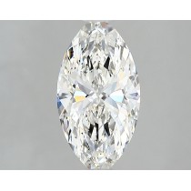 Lab Created 1.63 Carat G-SI1 Marquise Cut Diamond