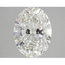 Lab Created 4.61 Carat G-VS1 Oval Diamond
