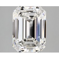 Lab Created 3.29 Carat F-VS1 Emerald Cut Diamond Lab Created 3.29 Carat F-VS1 Emerald Cut Diamond