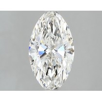 Lab Created 1.59 Carat G-SI1 Marquise Cut Diamond