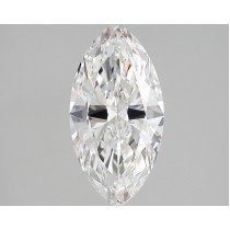 Lab Created 2.42 Carat F-VS2 Marquise Cut Diamond