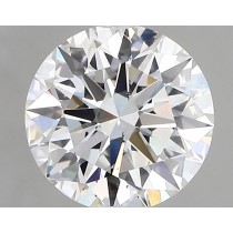 Lab Created 2.34 Carat E-SI1 Round Diamond