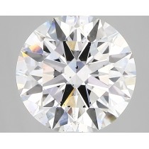 Lab Created 3.56 Carat F-SI1 Round Diamond Lab Created 3.56 Carat F-SI1 Round Diamond