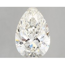 Lab Created 2.15 Carat H-VS1 Pear Shaped Diamond