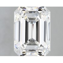 Lab Created 4.17 Carat F-VVS2 Emerald Cut Diamond Lab Created 4.17 Carat F-VVS2 Emerald Cut Diamond