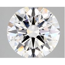 Lab Created 3.05 Carat E-VS2 Round Diamond