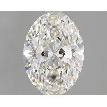 Lab Created 2.06 Carat H-VS1 Oval Diamond