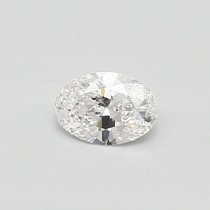 Lab Created 0.32 Carat E-VS1 Oval Diamond