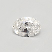 Lab Created 0.42 Carat D-VS1 Oval Diamond