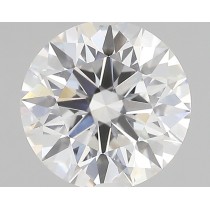 Lab Created 2.80 Carat F-VS1 Round Diamond