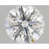 Lab Created 1.62 Carat E-SI1 Round Diamond