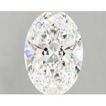 Lab Created 1.67 Carat F-VS1 Oval Diamond