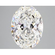 Lab Created 3.66 Carat F-VS2 Oval Diamond Lab Created 3.66 Carat F-VS2 Oval Diamond